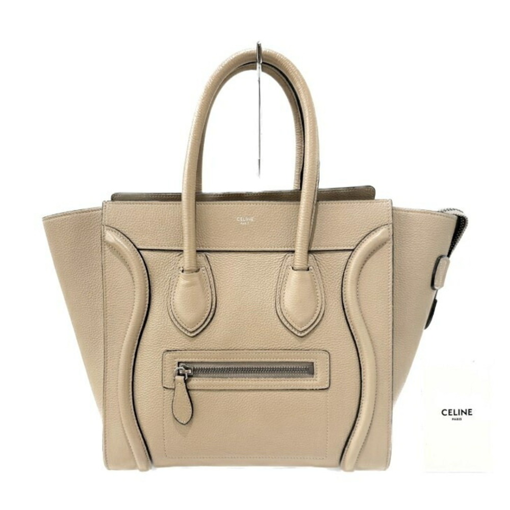 Celine Luggage Micro Handbag Dune